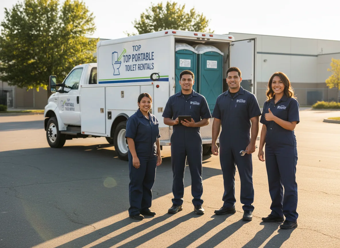 Short Term Porta Potty Rental company in Geff, IL